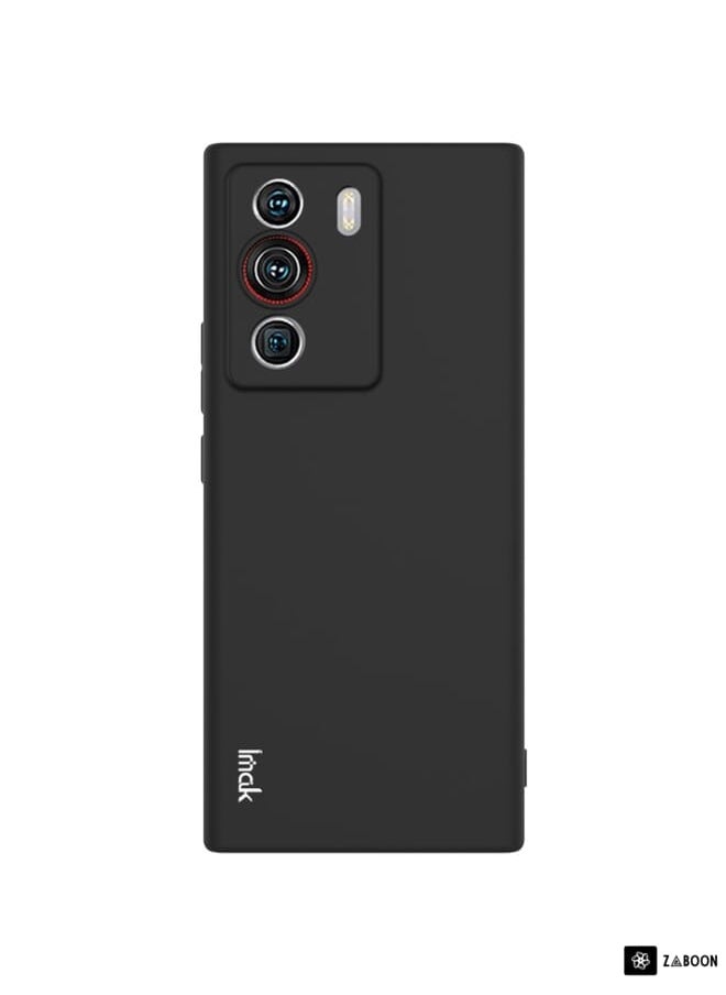 Green Tiger - For ZTE nubia Z40 Pro 5G IMAK UC-3 Series Shockproof Frosted TPU Phone Case(Black) - Image 1