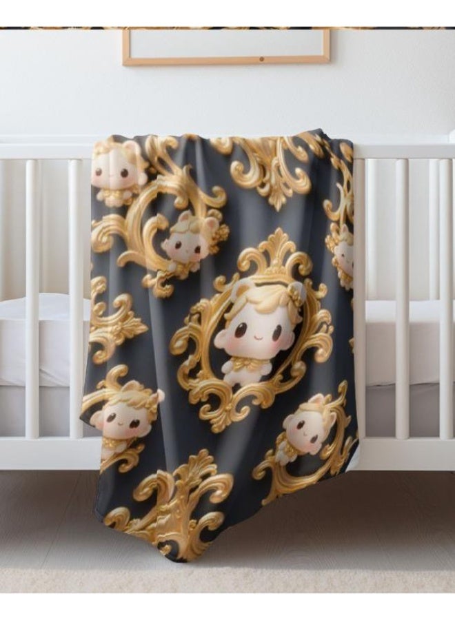 عام بطانية رقيقة من الفانيلا (حرارة ومريحة، ومناسبة للنوم واستخدام اللعبة والغبار والرمل) 150 سم * 200 سم - 961 - Image 1