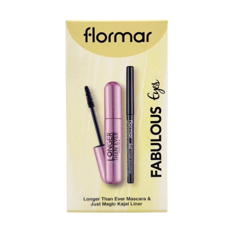 flormar Longer Then Ever Mascara + Kajal Liner Promo Pack