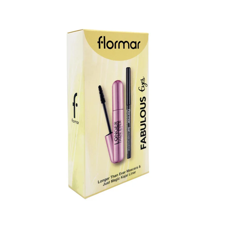flormar Longer Then Ever Mascara + Kajal Liner Promo Pack