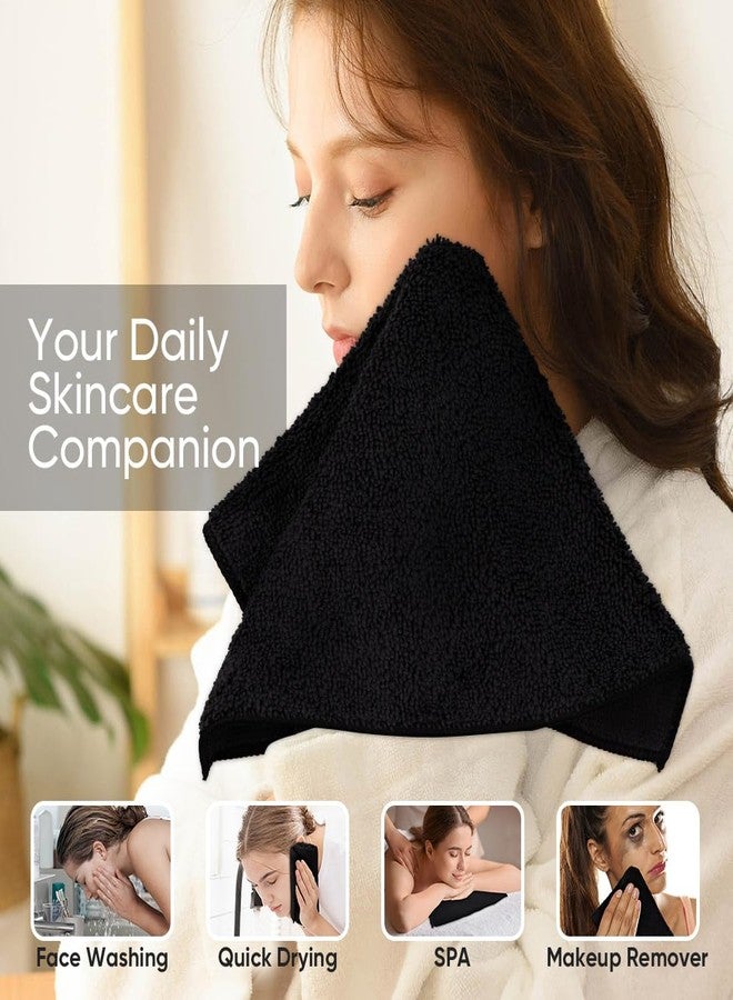 HOMEXCEL Microfiber Washcloths 24 Pack, Highly Absorbent and Soft Face Towel, Multi-Purpose Wash Cloths for Bathroom, Hotel, Spa, Gym, and Kitchen, 12x12 Inch - Image 3