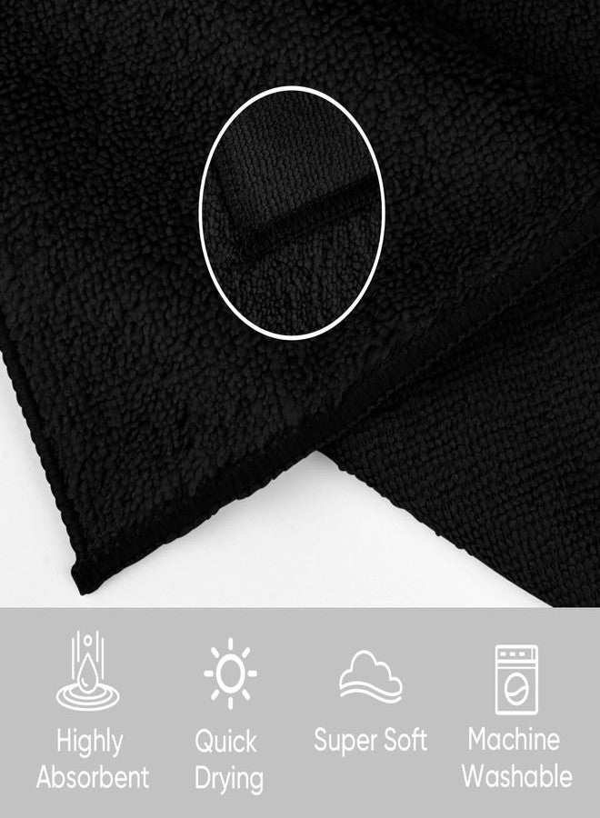 HOMEXCEL Microfiber Washcloths 24 Pack, Highly Absorbent and Soft Face Towel, Multi-Purpose Wash Cloths for Bathroom, Hotel, Spa, Gym, and Kitchen, 12x12 Inch - Image 2