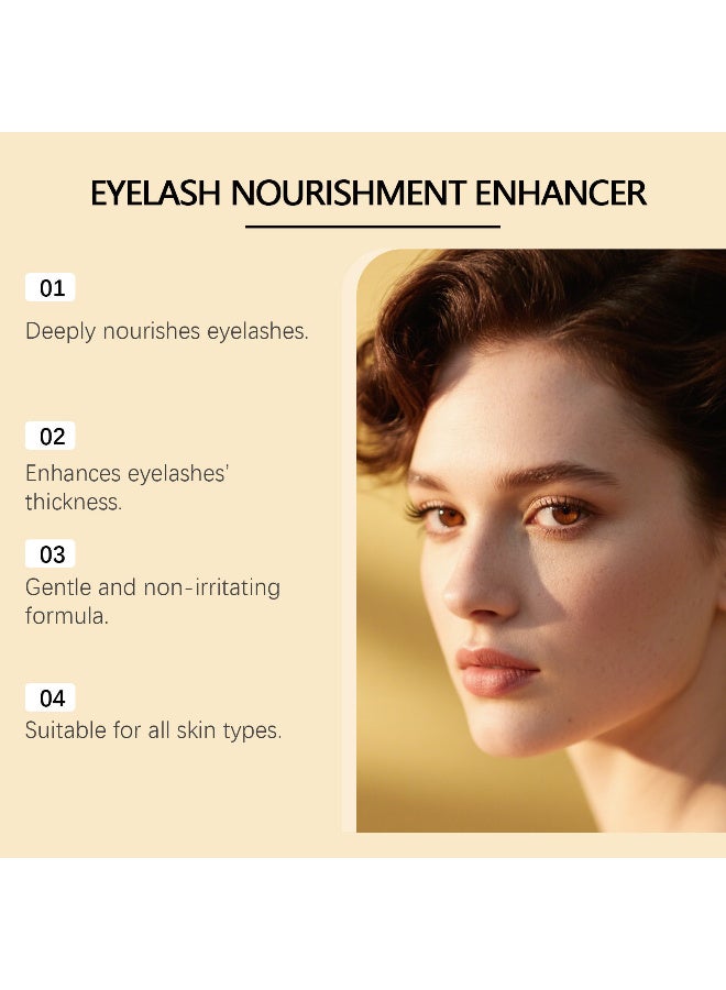 إيلهو Eyelash تغذية محسن الصيغة الخالية من التهيج أطول سميكة وصحية 3ML 0.10FL.0Z - Image 2
