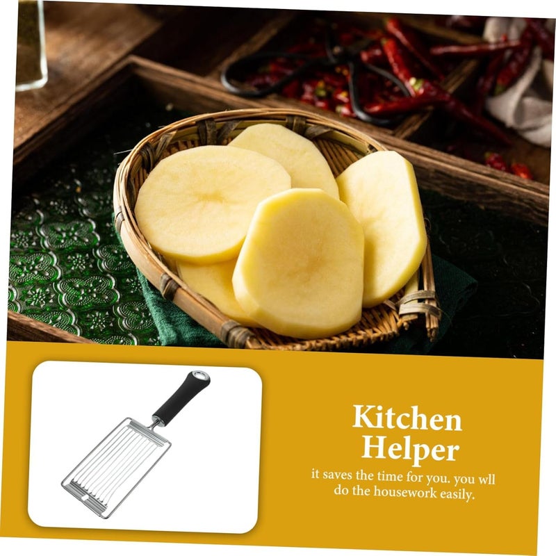 Meneflix Stainless Steel Luncheon Meat Slicer Cutter for Canned Meat Cheese Sushi Ham Boiled Eggs Tomato Pitaya - Image 3