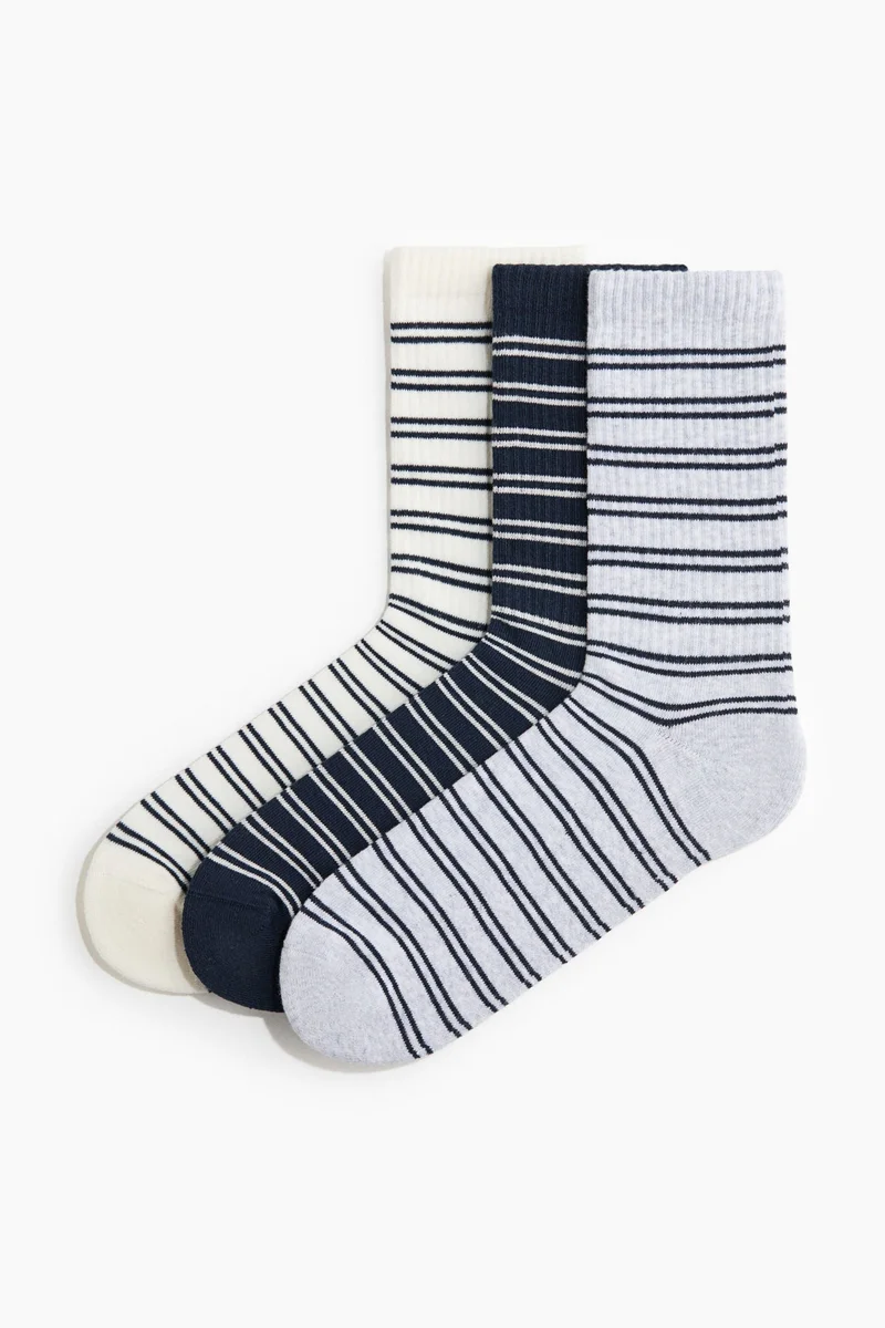 H&M 3-pack socks