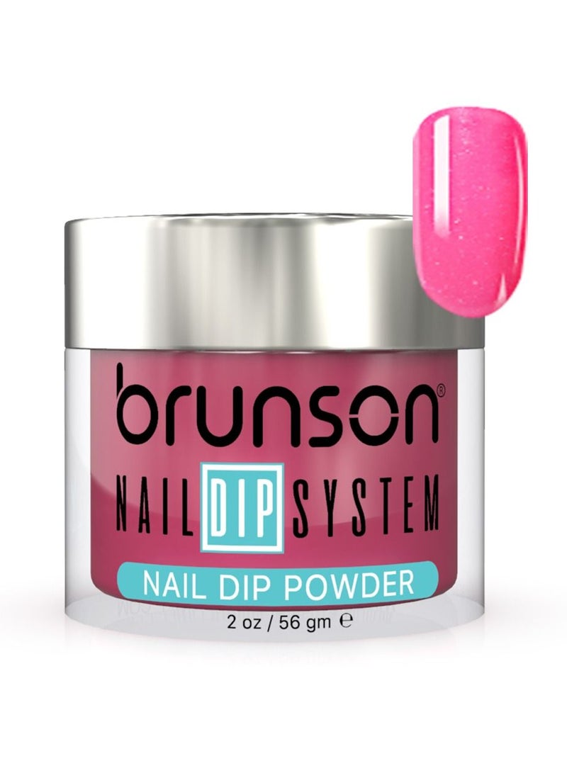 brunson Nail Dipping Powder 56gm, No Nail Lamp Needed for Curing French Nail Art Powder for nail dip system