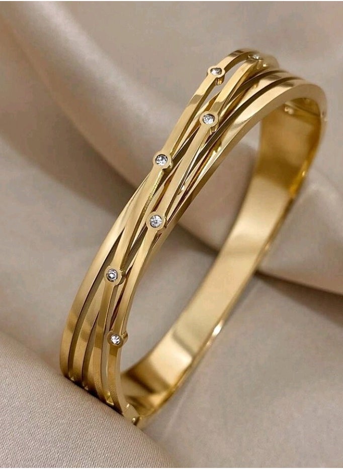Jewelry For Life - High Quality Stainless Steel Trendy Bracelet For Women - Image 1