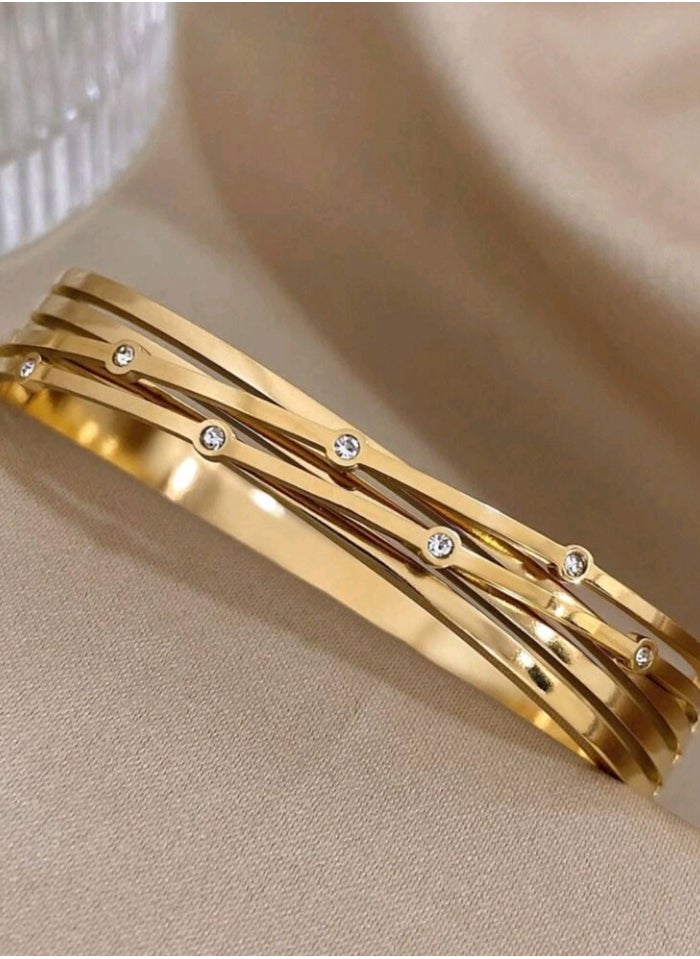 Jewelry For Life - High Quality Stainless Steel Trendy Bracelet For Women - Image 1