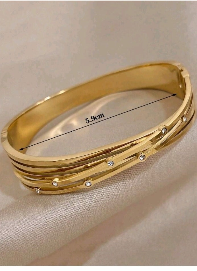 Jewelry For Life - High Quality Stainless Steel Trendy Bracelet For Women - Image 1