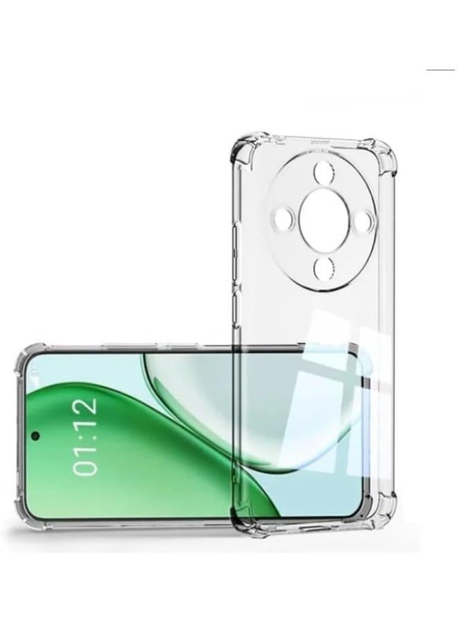 Honor X9d Case, Clear Shockproof Protective Cover, Ultra Thin Slim Fit TPU Scratch-Resistant Back Shell - Clear - Image 1