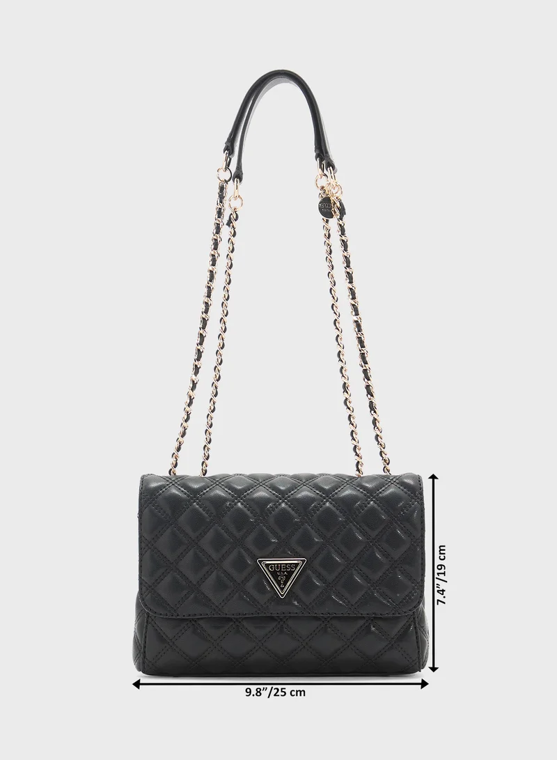 GUESS Giully 2 Cmprtmnt Cnvrtble Bag