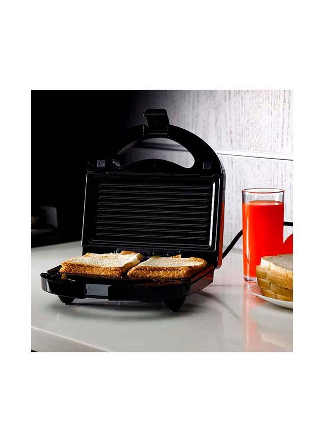 Olsenmark 3 In 1 Multiplate Sandwich Maker 2 Slices 750 W OMSM2428 Black/Silver - Image 4