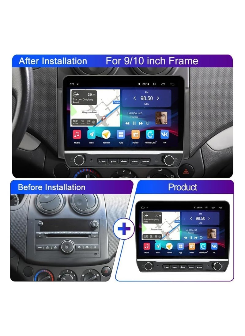 SHEZA STAR - Android Car Stereo 1GB RAM 32GB ROM With Volume Knob And Button Support Carplay Compatible 9/10 Inch Frame IPS Touch Screen with AHD Camera Included - Image 1