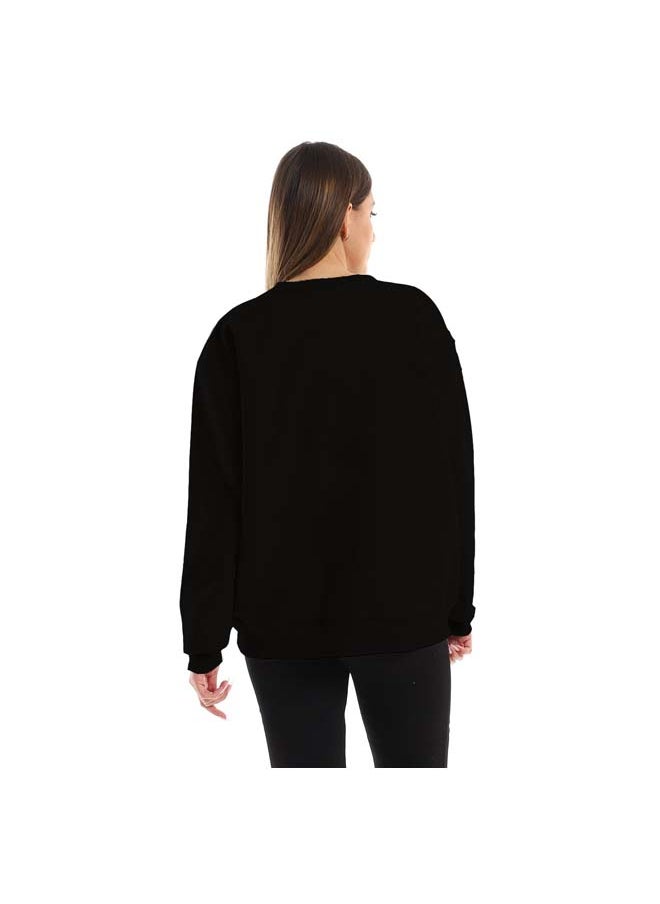 NAS Trends - basic-unisex-oversized-crew-neck-sweatshirt-black-1 - Image 1