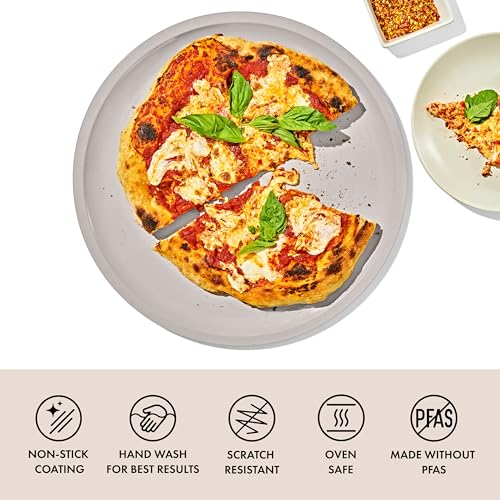 OXO Good Grips NonStick Pro Ceramic Coated Metal Bakeware 15 Pizza Pan Biscuit - Image 3