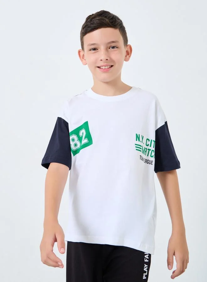Styli Styli Teen Oversized Graphic T-Shirt