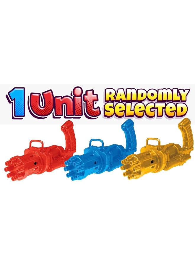 Ja-Ru بندقية فقاعات JA-RU BLITZ بابل بلاستر (1 بندقية فقاعات) مع صينية فقاعات وحل سائل الفقاعات - Image 3