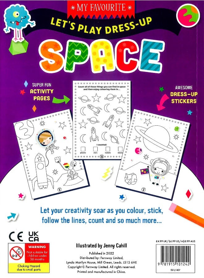 My Favourite Let'S Play Dress-Up: Space - Image 2