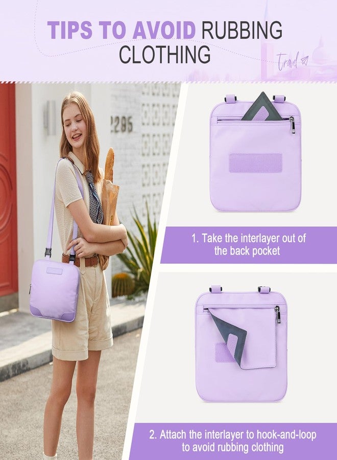 Maelstrom Travel Backpack for Women Men,35L Laptop Backpack Fits 17-Inch Laptop,Waterproof Carry On Backpack for Airplanes with Detachable Crossbody Bag&Shoe Compartment,Purple - Image 2