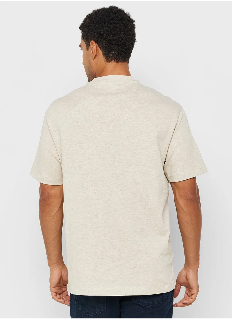 Mango Man Essential Crew Neck T-Shirt