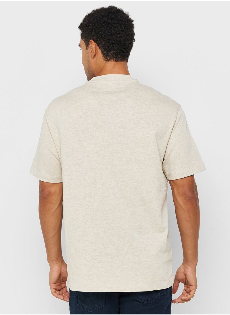 Mango Man Essential Crew Neck T-Shirt  - Image 2