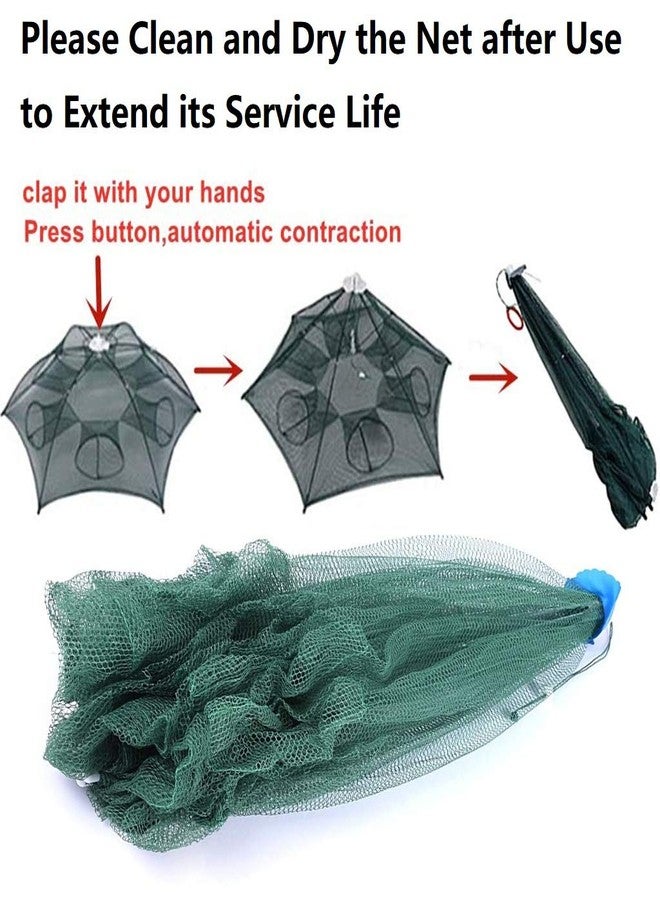 Verilux® Light 8 Side Bait Fishing Trap Net,Angling Outdoor Appliance - Image 4