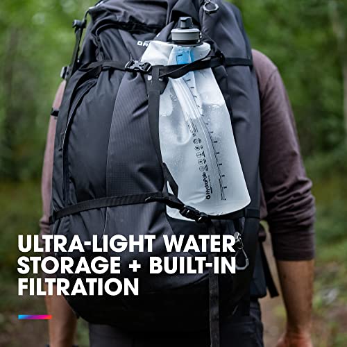 HydraPak Seeker Collapsible Water Filtration Storage 3L BPA PVC Free Hydration Reservoir Bag Leak Proof Lightweight - Image 3