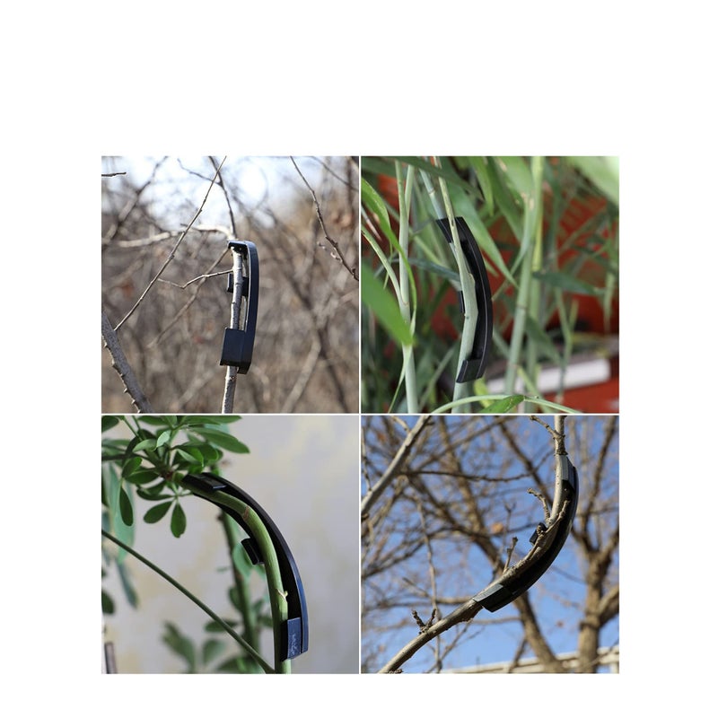 Zikra 90 Degree Plant Clips Branches Clips Control The Growth of Plants Branches Clamps for Low Stress Planting Clip (150 Pieces) - Image 4