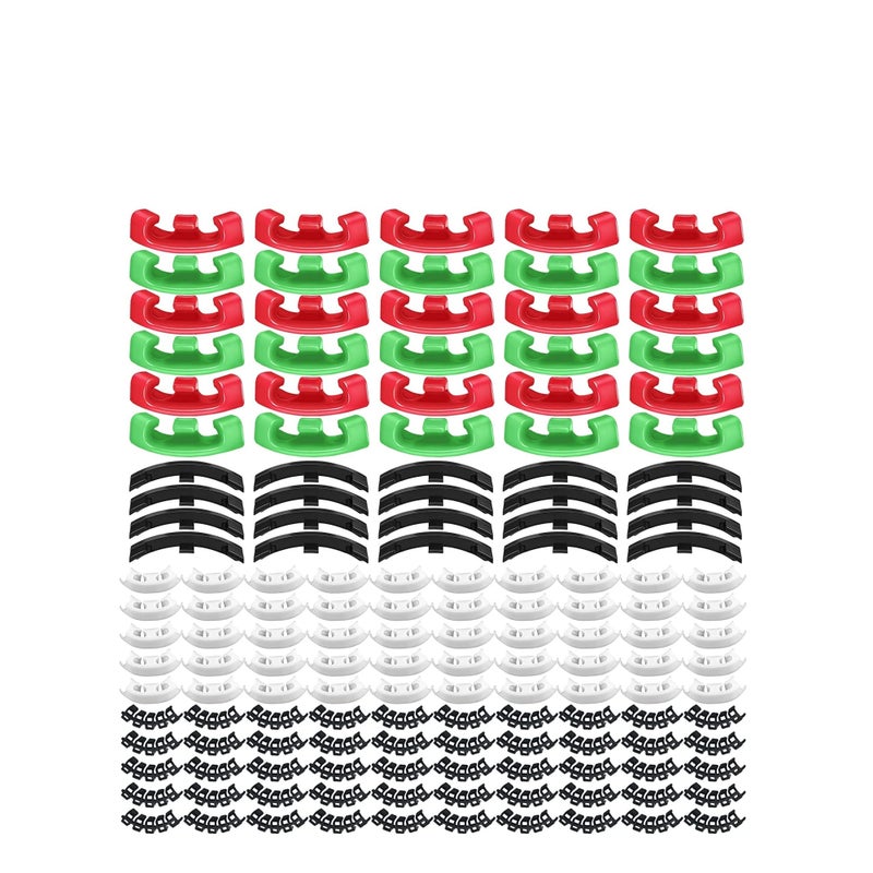 Zikra 90 Degree Plant Clips Branches Clips Control The Growth of Plants Branches Clamps for Low Stress Planting Clip (150 Pieces) - Image 1