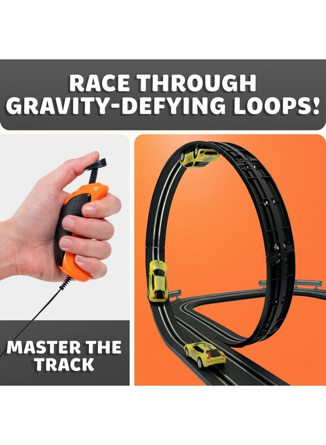 Atlasonix Slot Car Race Track Sets, Race Tracks for Kids Ages 4-8, Remote Control Car for Toddlers 1-3, Toy Car Racetrack for Boys & Girls, Toorbo Loops - Image 5