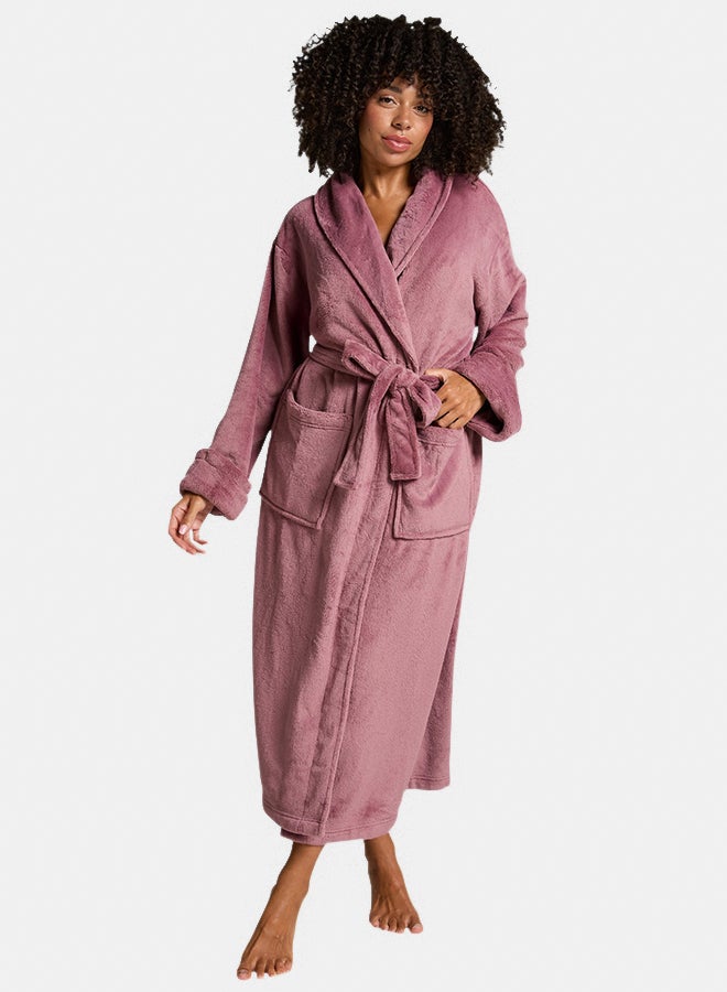 hunkemoller Soft Fleece Bathrobe - Image 1