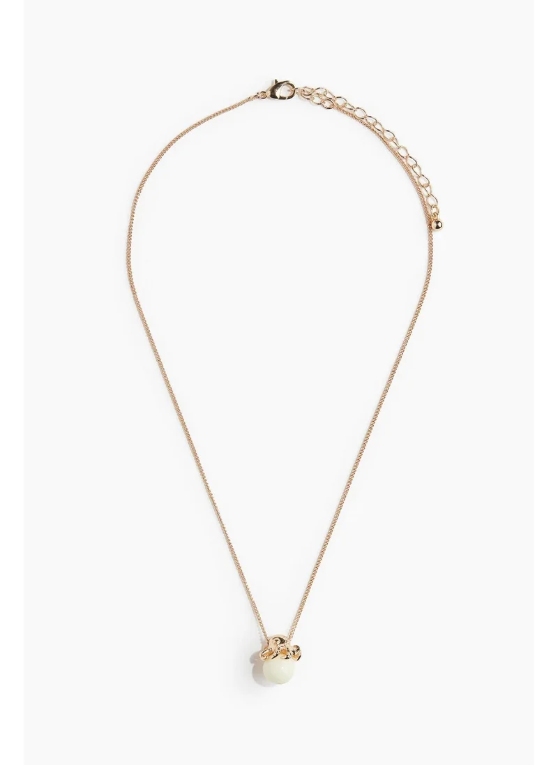 اتش اند ام Octopus-pendant necklace