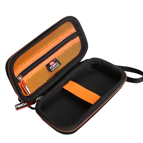 FBLFOBELI Hard Case for TopTes TS-501B Sound Level Meter/TopTes TS-301 Digital Anemometer Wind Speed Meter/TopTes TS-710 Light Meter Lux/Foot Candles Meter (Case Only) (Orange) - Image 3