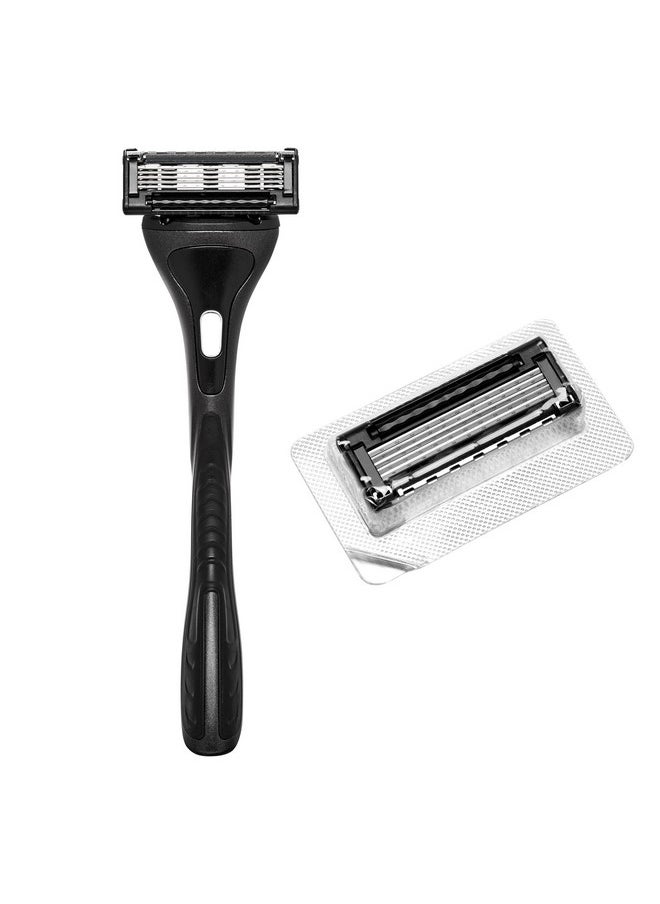 King of shaves - Ing Of Shaves 5 Blade Razor With Precision Trimmer And 2 Razor Blades - Image 1