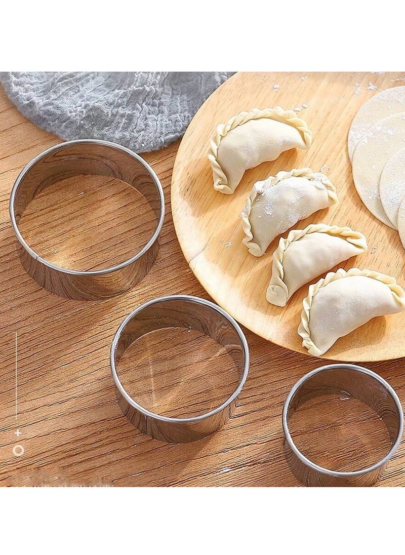 3-Piece Stainless Steel Dumpling Mold Set – Versatile Cutter and Stamp Kit for Perfect Dumplings, Empanadas, Ravioli, and Pastries | Easy to Clean | Essential Kitchen Tool - pzsku/ZDF92667EF436FCDF71BCZ/45/_/1726210648/cb57bed4-4270-4da7-9bab-cd89ce2e15bc