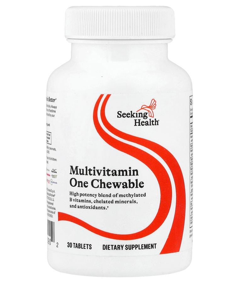 Seeking Health Multivitamin One Chewable 30 Tablets