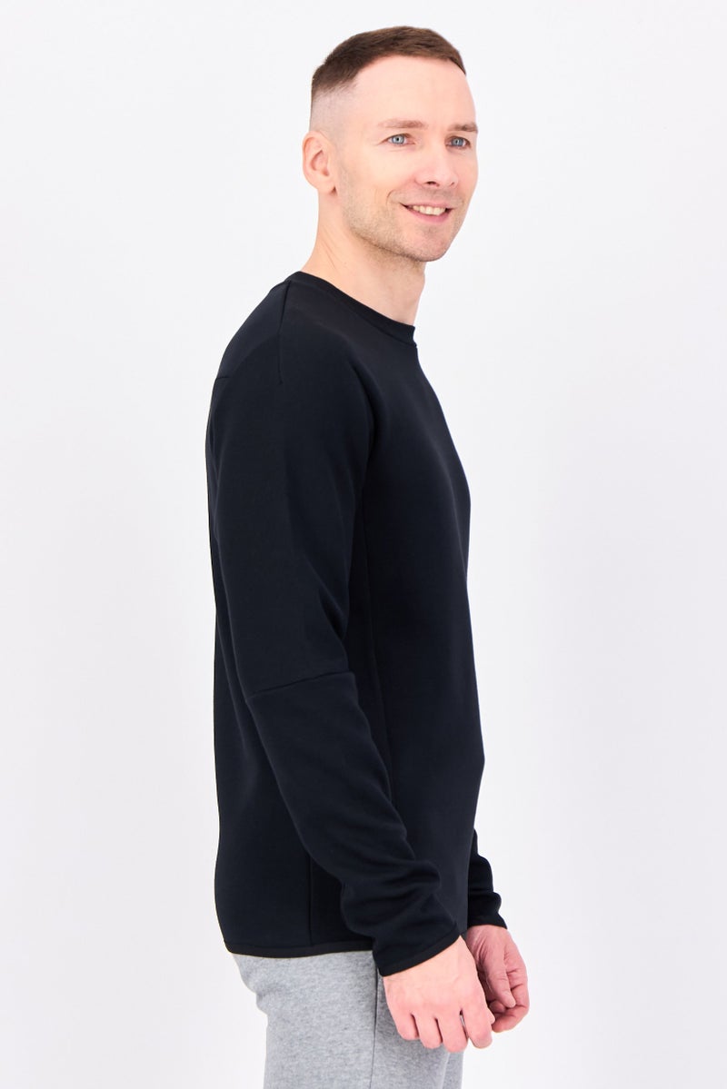 Nike Men Sportswear Fit Long Sleeve Outdoor Sweatshirt, Black - Image 2