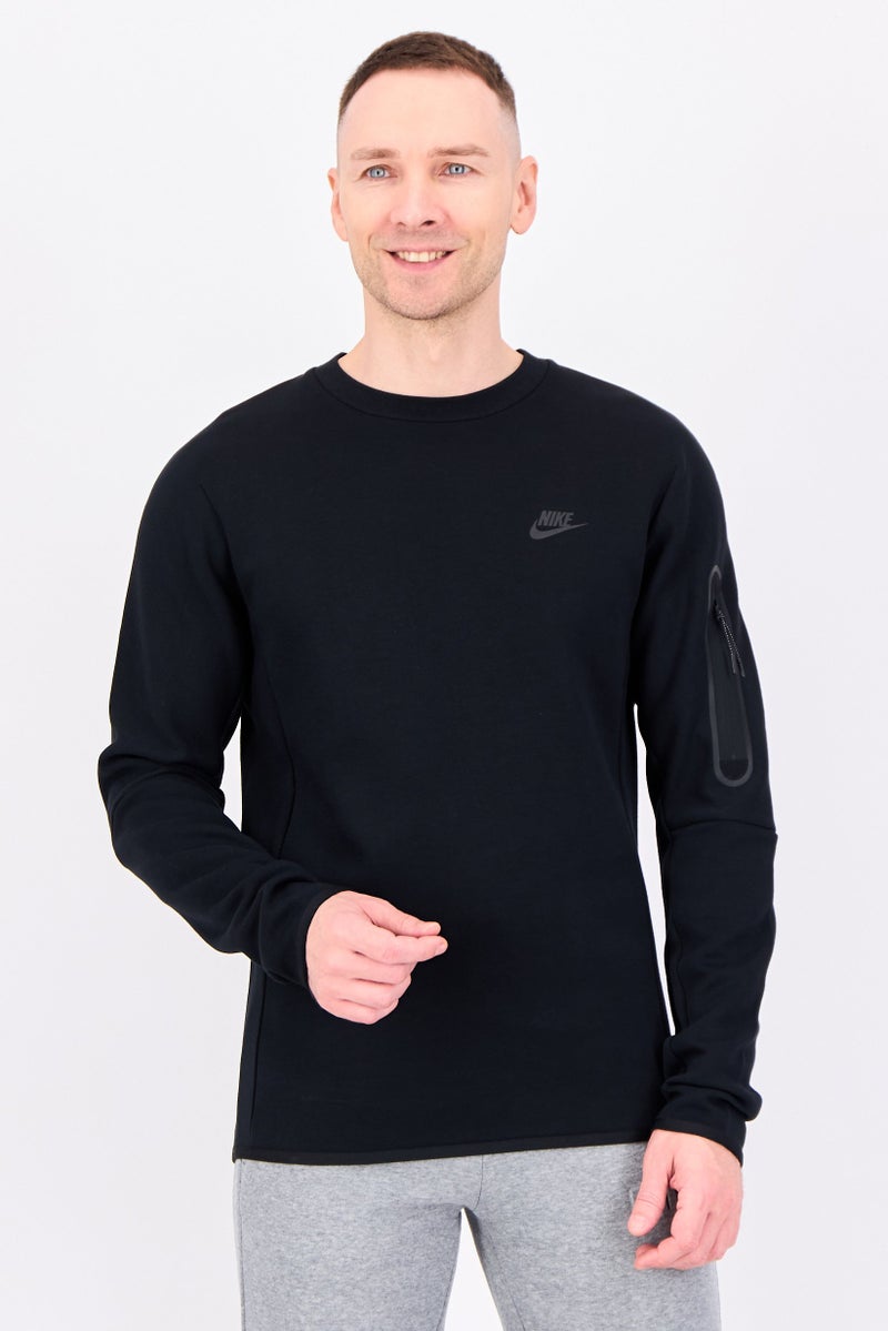 Nike Men Sportswear Fit Long Sleeve Outdoor Sweatshirt, Black - Image 1