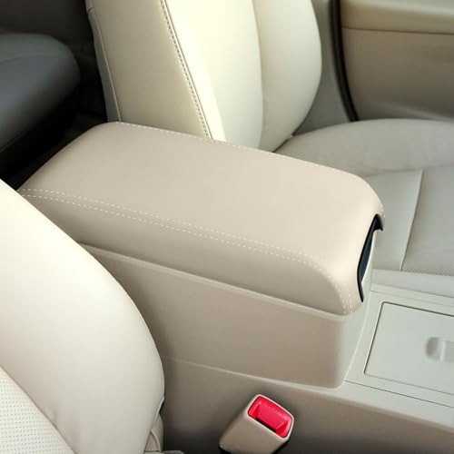 faccaibbg Armrest Cover for Toyota Camry 2012-2017 (Cream Color) Console Cover for 2012 2013 2014 2015 2016 2017 7th Gen Toyota Camry Accessories. - Image 5