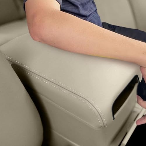 faccaibbg Armrest Cover for Toyota Camry 2012-2017 (Cream Color) Console Cover for 2012 2013 2014 2015 2016 2017 7th Gen Toyota Camry Accessories. - Image 1