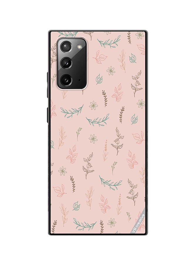VR CREATIVE Protective Case Cover For Samsung Galaxy Note20 5G Abstract Design Multicolour - Image 1