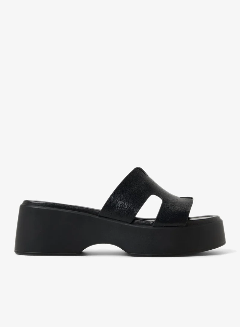 CALL IT SPRING Abilene Mid Heel Platform Slides