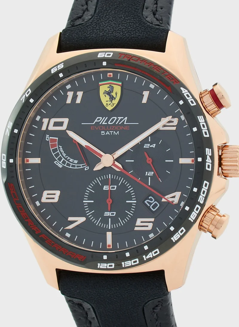Scuderia Ferrari Pilota Evo Analog Watch