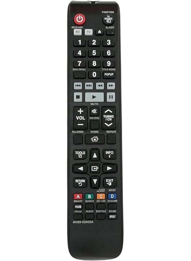 إيروريكس جهاز التحكم عن بعد الجديد Ah59 02405A البديل لنظام المسرح المنزلي من سامسونج Hte6750Wxy Hte4500 Hte4530 Hte5530 Hte5550W Hte6750W Hte4500Xy