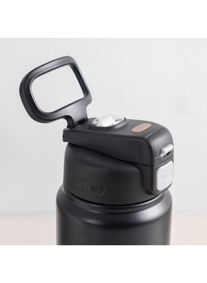 DANUBE HOME Alpine Aqua Water Bottle Stainless Steel Vacuum Insulated Black 800ml - Image 4