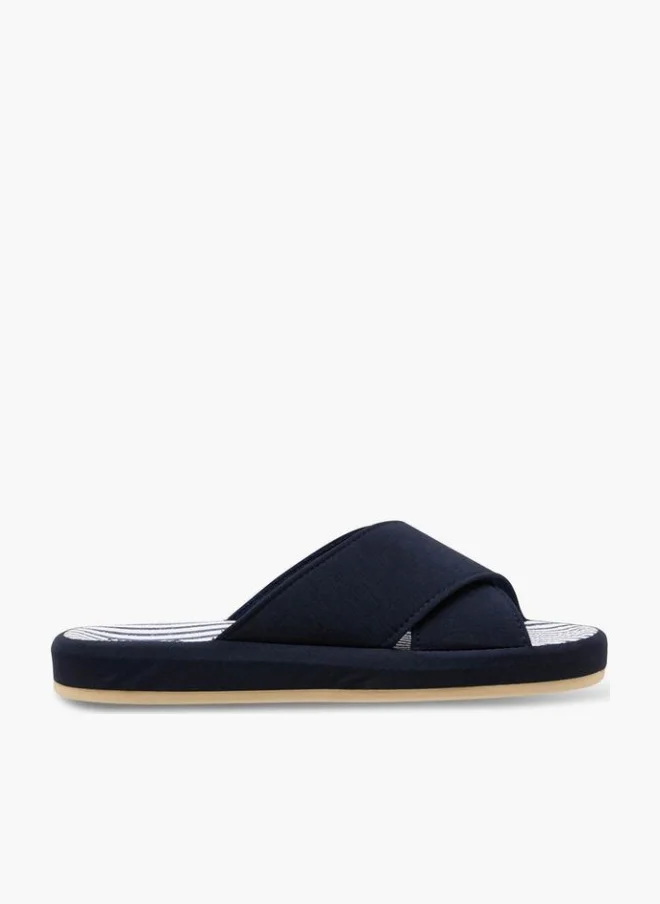 Le Confort Men Cross Strap Bedroom Slippers