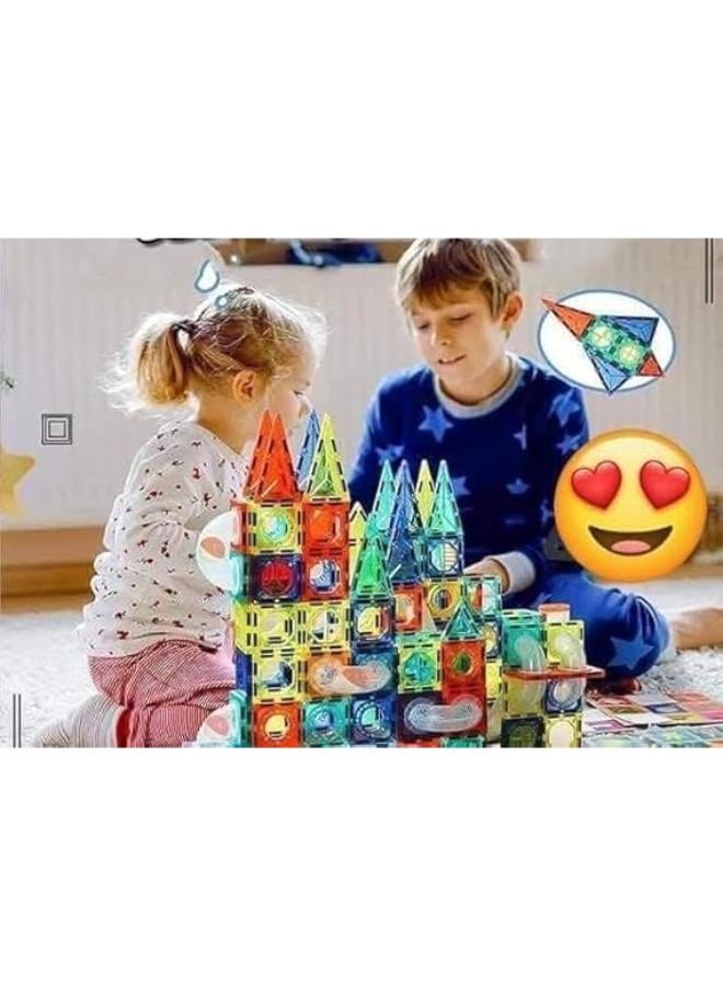 مجموعة بناء أنابيب مغناطيسية تعليمية للأطفال - Image 3