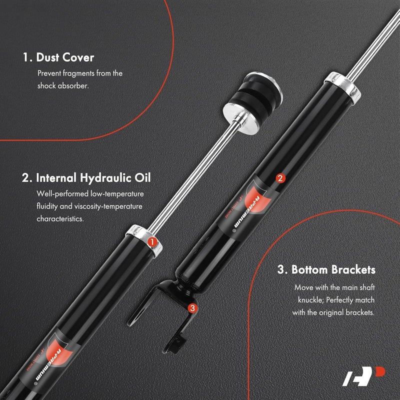 A-Premium امتصاص الصدمات A-Premium لفورد تورس وفليكس - Image 3