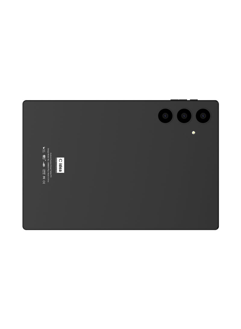 سي آيديا CM8600 بلس جهاز لوحي ذكي IPS مقاس 10 بوصات مع لوحة مفاتيح وقلم وماوس 8 جيجابايت RAM 1 تيرابايت ROM كاميرا مزدوجة شريحة واحدة 5G LTE واي فاي GPS أندرويد 15 جهاز لوحي للأولاد والبنات - أسود - Image 3