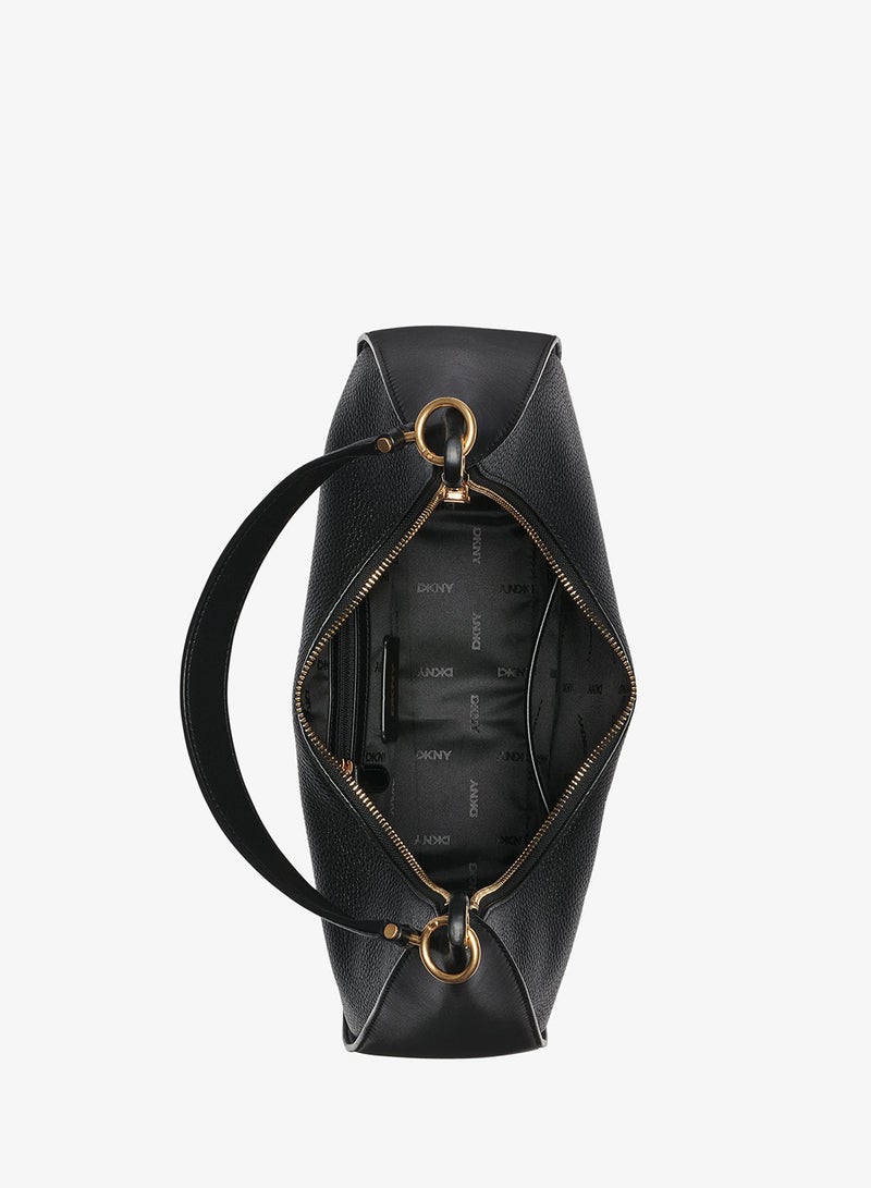 دكني حقيبة هوبو متوسطة آبي - Image 5